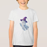 Chapeau de Sorcière Fantôme Mignon Design Hallowee