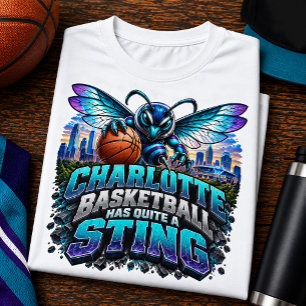 T-shirt En Tri-matière Charlotte Basketball a une sacrée piqûre de fan
