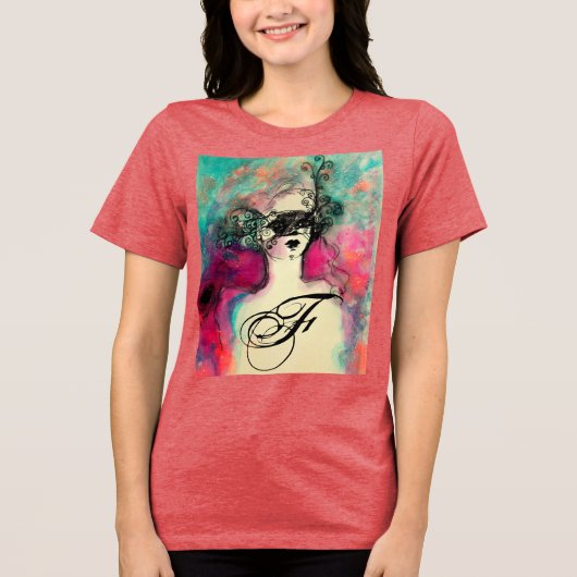 T-shirt En Tri-matière CHARM MONOGRAM / Beauté Mystérieuse (Recto)