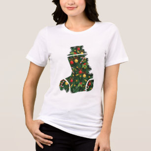 T-shirt En Tri-matière Charme des verts de fête