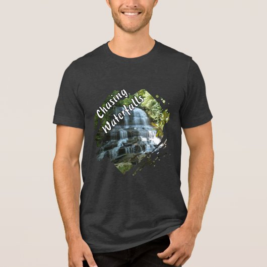 T-shirt En Tri-matière Chasing Cascades Randonnée aventure (Recto)