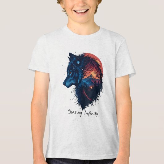 T-shirt En Tri-matière Chasser l'infini (Recto)