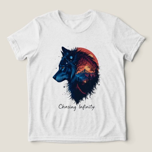 T-shirt En Tri-matière Chasser l'infini (Design Recto)