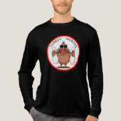 T-shirt En Tri-matière Chasseur de Dindon de Quilles (Recto)