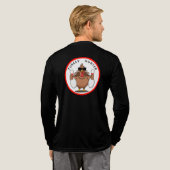T-shirt En Tri-matière Chasseur de Dindon de Quilles (Verso complet)