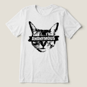 T-shirt En Tri-matière Chat Anonyme