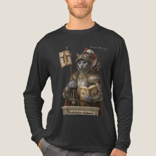 T-shirt En Tri-matière Chat Conquistador Bleu Russe – Honneur & Héritage