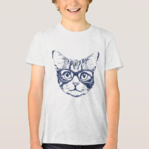 Chat cool avec lunettes