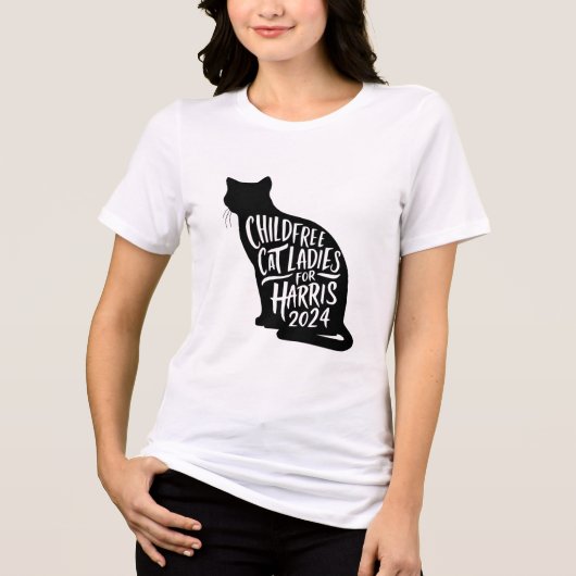 T-shirt En Tri-matière Chat Dames Enfants pour Harris Shirt (Recto)