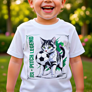 T-shirt En Tri-matière Chat de foot légendaire cadeau drôle pour l'amour