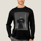 T-shirt En Tri-matière Chat de sorcière simplement magique (Recto)