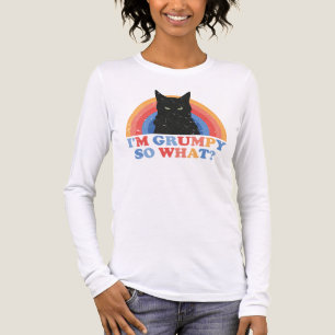 T-shirt En Tri-matière Chat en colère Je suis de mauvaise humeur et alors