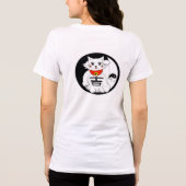 T-shirt En Tri-matière Chat Lucky - Maneki Neko - Beckoning... - (Verso)