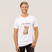T-shirt En Tri-matière Chat "Oooo Really" T-Shirt - Adorable Kitty De (Recto plein)