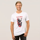 T-shirt En Tri-matière Chat Rockstar (Recto plein)