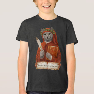 T-shirt En Tri-matière Chat Russe Bleu Dante Alighieri