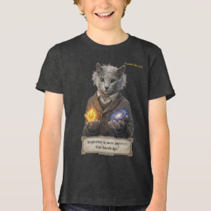 T-shirt En Tri-matière Chat Russe Bleu Einstein - Imagination