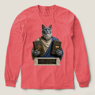 T-shirt En Tri-matière Chat Russe Bleu Homère