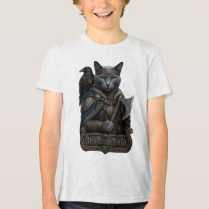 T-shirt En Tri-matière Chat Russe Bleu Noble Odin
