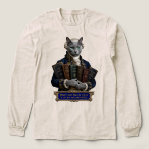 T-shirt En Tri-matière Chat Russian Blue Emmanuel Kant
