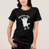 T-shirt En Tri-matière Chat Skatey (Recto)