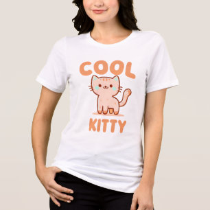T-shirt En Tri-matière Chaton Cool