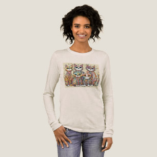 T-shirt En Tri-matière chats apaisants