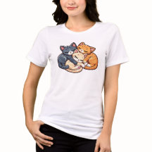 Chats Mignons Endormis Tas De Chatons Kawaii Illus