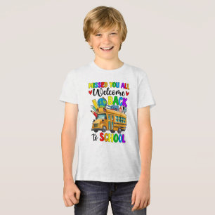 T-shirt En Tri-matière Chauffeur de bus de rentrée des classes