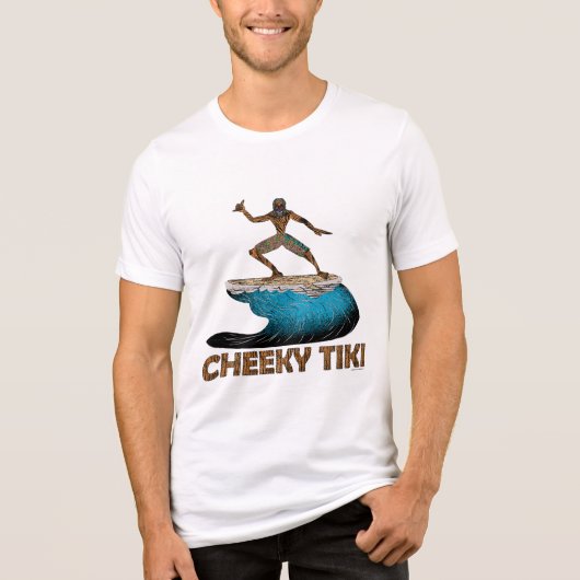 T-shirt En Tri-matière Cheeky Tiki (Recto)