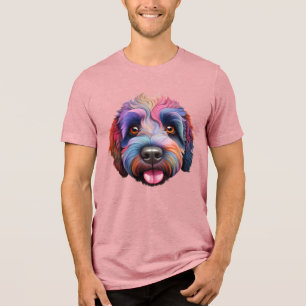 T-shirt En Tri-matière Cheepadoodé heureux sourire arc-en-ciel