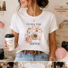 Chemise à l'esthétique d'appareil photo vintage po
