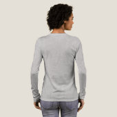 T-shirt En Tri-matière Chemise à manches longues Bella+Canvas, Bl solide (Verso complet)