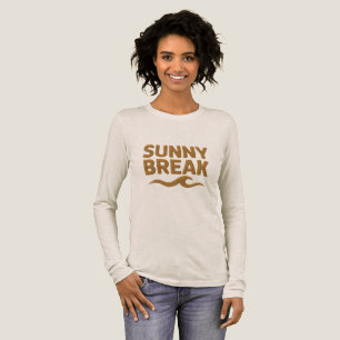 T-shirt En Tri-matière Chemise à manches longues en tri-mélange pour femm