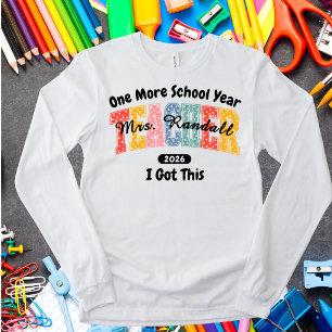 T-shirt En Tri-matière Chemise à manches longues pour enseignant drôle j'