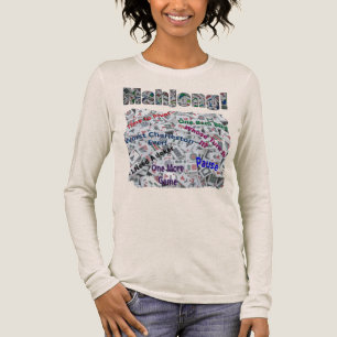T-shirt En Tri-matière Chemise à manches longues pour femmes avec dictons