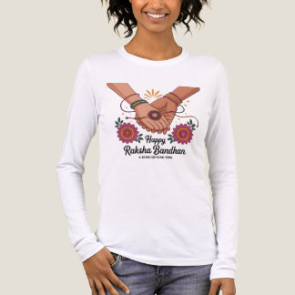 T-shirt En Tri-matière Chemise à manches longues pour femmes Raksha Bandh