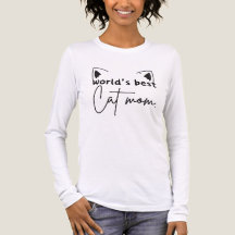 Chemise à manches longues Tri-Blend pour maman de