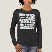 T-shirt En Tri-matière Chemise à manches longues trop sobre (Recto)