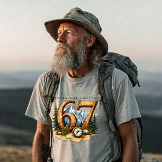 T-shirt En Tri-matière Chemise Adventure Retirement 67 – Voyage & Plein a