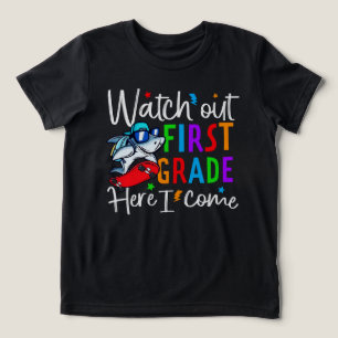 T-shirt En Tri-matière Chemise Attention Première Année – Cadeaux de rent