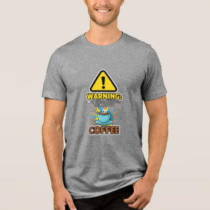 T-shirt En Tri-matière Chemise avec avertissement Sarcasme activé, j'ai b