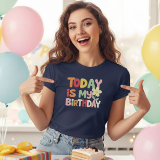 T-shirt En Tri-matière Chemise C'est Mon Anniversaire - Cadeau Parfait