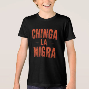 T-shirt En Tri-matière Chemise Chinga La Migra - Manifestation et activis