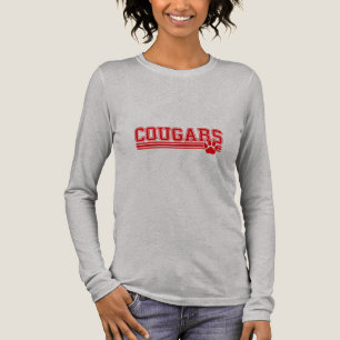 T-shirt En Tri-matière Chemise Cougars femme