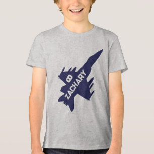T-shirt En Tri-matière Chemise d'anniversaire de l'avion de combat