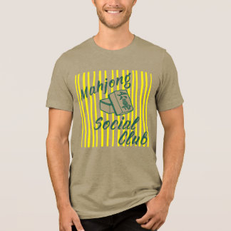 T-shirt En Tri-matière Chemise de jeu rétro du Mahjong Social Club