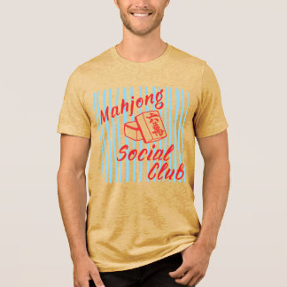 T-shirt En Tri-matière Chemise de jeu rétro du Mahjong Social Club