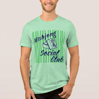 T-shirt En Tri-matière Chemise de jeu rétro du Mahjong Social Club