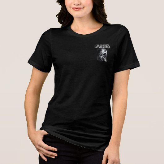 T-shirt En Tri-matière Chemise de l'équipe paranormale féminine (Recto)